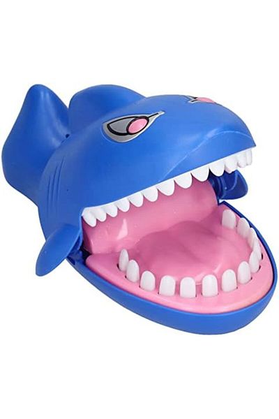 Others Shark Bite Finger Toy, Sharks Tricky Toy for Scaring, Bite Game Biting Finger Pressing Shark