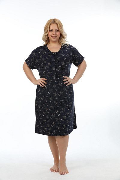 Etoile Large Size Bamboo Women's Dress and Nightgown - 72533