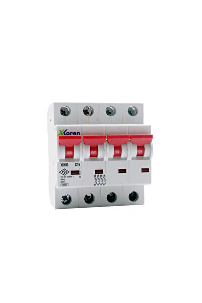 xkoren 6kA 4P C نوع 63A فتيل تلقائي (3 قطع) (صندوق)