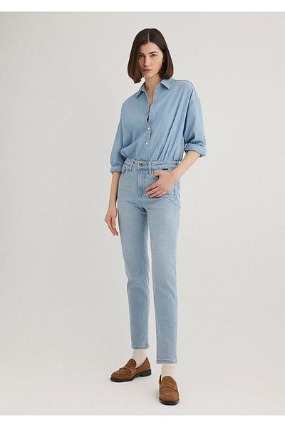 Mavi Pantaloni de damă Cindy Gold Shape Light Jean 100277-84410