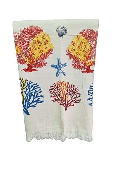 Minteks Mi̇nteks - Muslin Double Layer Peshtemal - 100% Cotton - Organic - Printed