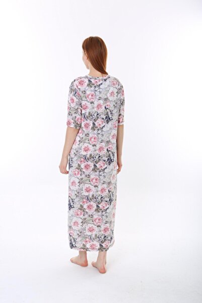 Etoile Women's Bamboo Plus Size Home Dress Nightgown with Options