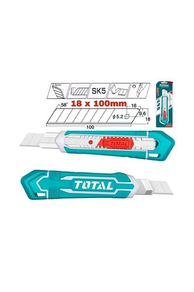 TOTAL Total 169mm Snap-on Blade Knife