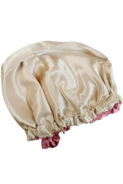 Hair System Silk Satin Cap, Khaki