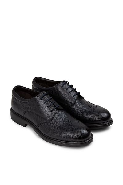 Deery Ανδρικά παπούτσια Casual από γνήσιο δέρμα Navy Blue