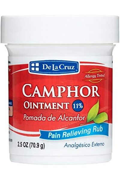 De La Cruz A1050- DE LA CRUZ® مرهم الكافور 11% 2.5 أونصة
