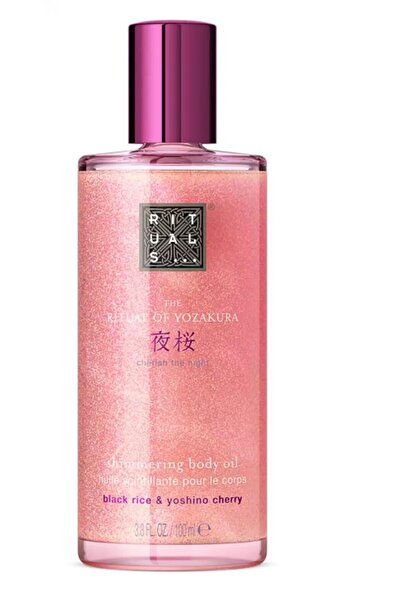 Rituals The Ritual Of Yozakura Işıltılı Vücut Yağı 100 ml Mayıs Kirazı Ve Siyah Pirinç Özü