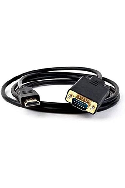 Other 1.5m HDMI Male to VGA Lead for Laptops and Personal Computers