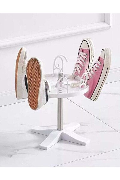 DRAMA HOME رف أحذية قابل للدوران 360ْ تجفيف الاحذية على شرفة المنزل