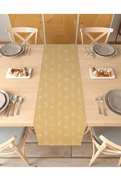 GREENDECOR زهرة البوهيمي نمط تصميم خاص عداء الرقمية المطبوعة ديكور مفرش المائ...