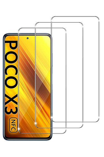 foxpower Poco X3 / X3 Pro Kırılmaz Cam Temperli Ekran Koruyucu