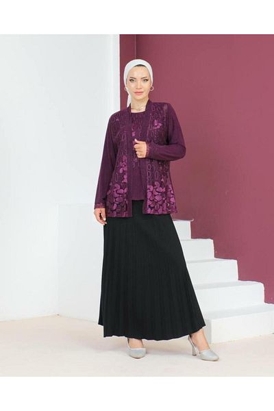 Tebrikler tekstil Women Evening Dress Blouse Model N0026