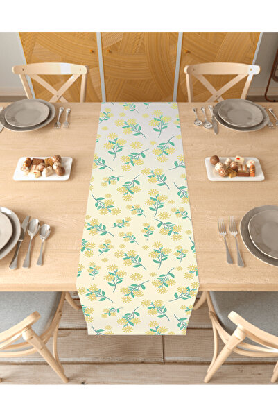 GREENDECOR Ethnic Floral Bohemian Patterned Special Design Runner Ψηφιακά τυπ...
