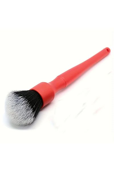 Choice Long-red Car Ultra-soft Detailing Brush Super Soft Auto Interior Detail Brush With Synthetic Bristle