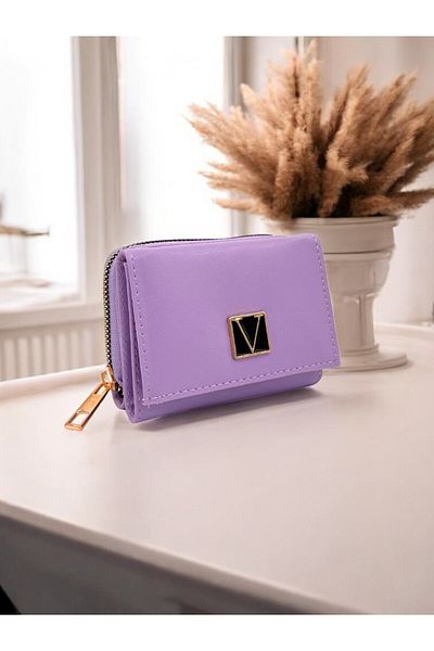 yuzuco Multi-Section Women's Wallet with Artificial Leather Straps