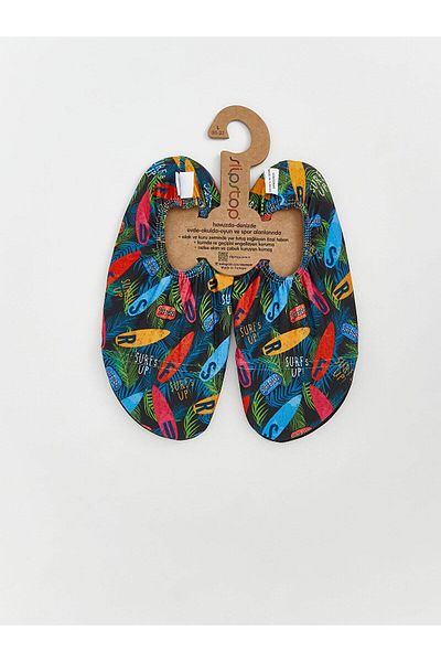LC Waikiki Slip Stop Printed Boys' Sea Shoes (S5)
