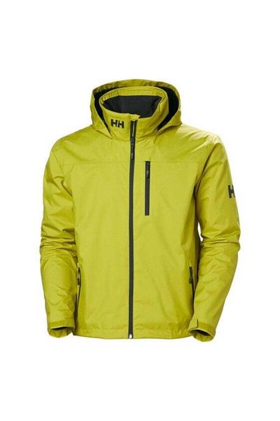 Helly Hansen Crew Hooded Midlayer Coat Green HHA.33874.452