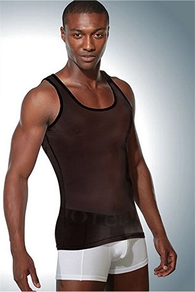 Çamaşır Kenti Transparan Erkek Atlet