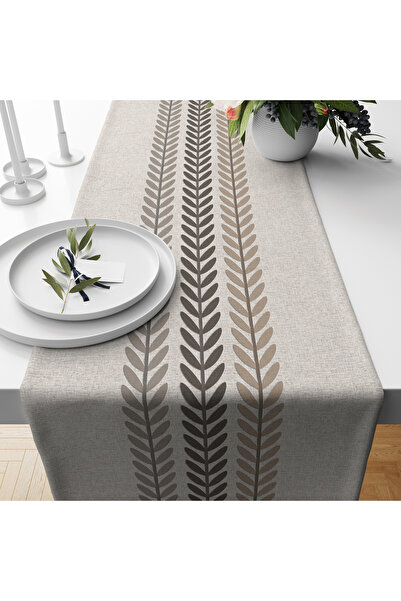 MUN HOME 40X140 cm Catifea Runner - Imprimat digital, cusături de margine pliate