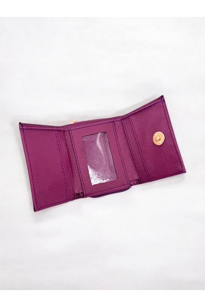 yuzuco Multi-Section Women's Wallet with Artificial Leather Straps
