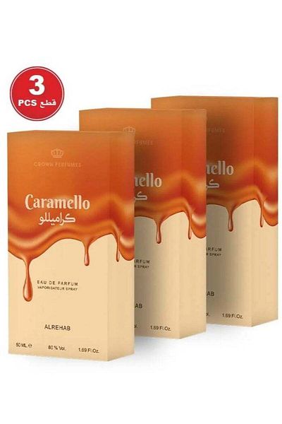 Rehab Caramelo Perfume 50ml - 3 Pieces