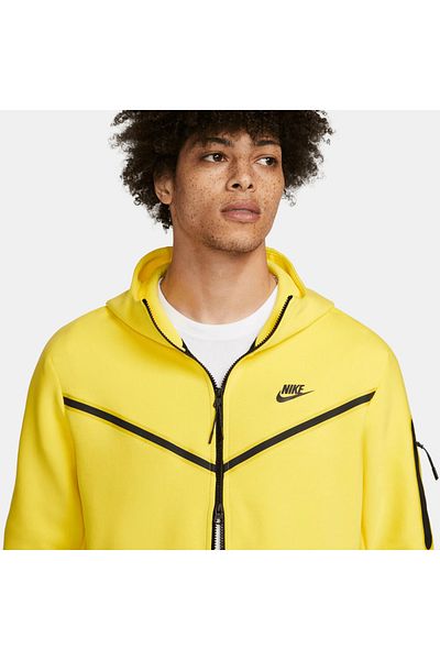 Nike Tech Fleece Sportswear Men's Yellow Jacket Cu4489-765