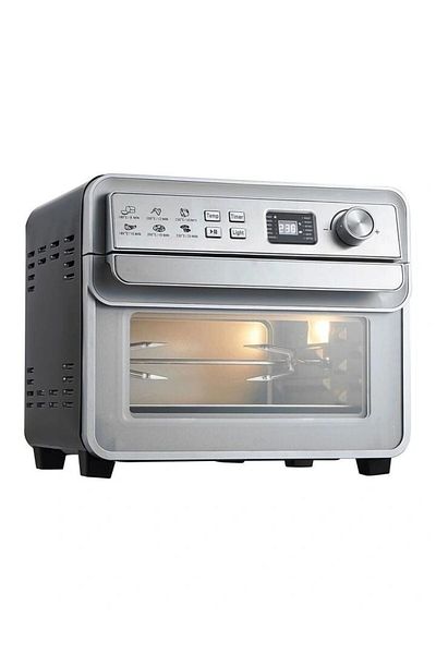JEC Digital Air Fryer Oven 22L, 1700W, SS, Programmable Temp, Convection Toaster Multi-Function