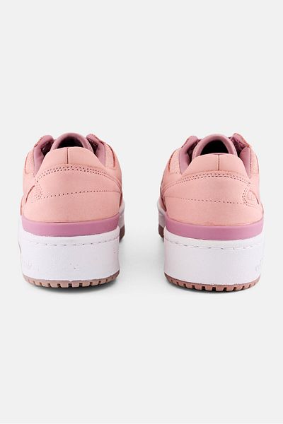 adidas Kids Girl Forum Bold Lace Up Outdoor Shoes, Pink