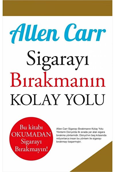 Bloomsbury Sigarayı Bırakmanın Kolay Yolu - Allen Carr