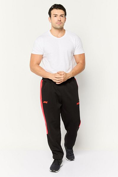 Puma X F1 Men Sportswear Fit Outdoor Sweatpants, Black