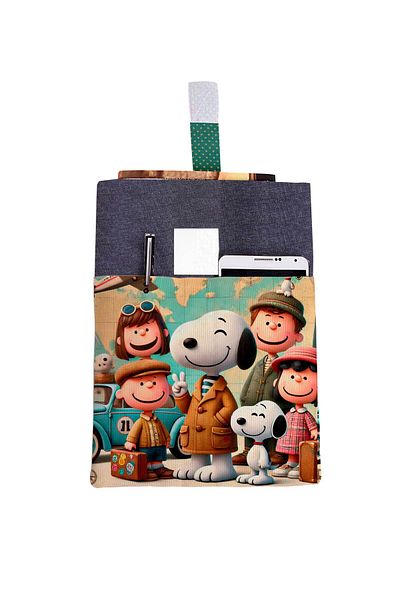 HRS Patterned Washable Pocketed Book Case 20 x 25 cm Multi-Purpose Bag Book Cover