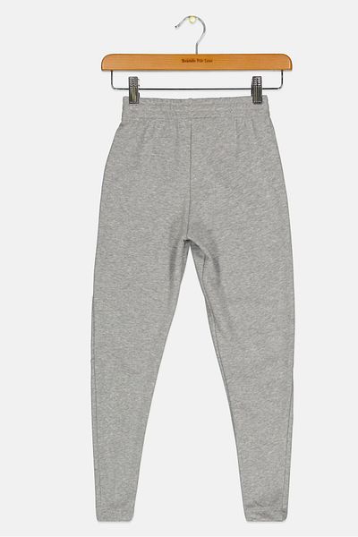 adidas Kids Boy Sportswear Fit Training Sweatpants, Heather Grey