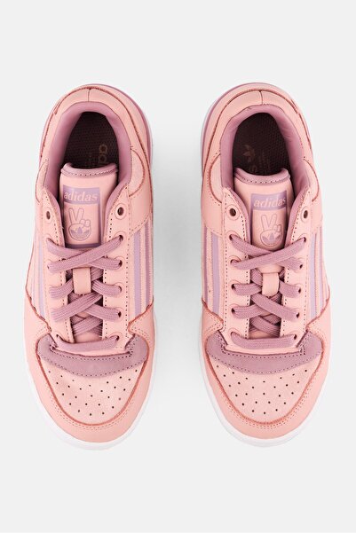 adidas Kids Girl Forum Bold Lace Up Outdoor Shoes, Pink