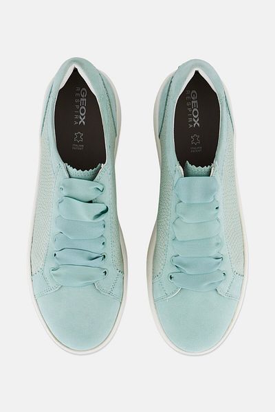 Geox Women Slip On Casual Shoes, Mint Green