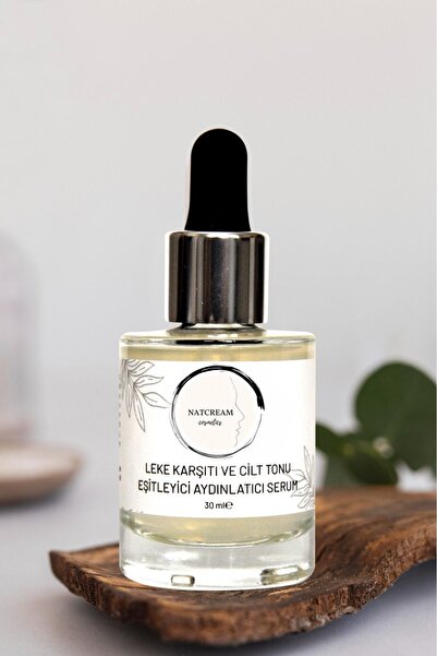 NATCREAM COSMETİCS Leke Karşıtı Ve Cilt Tonu Eşitleyici Aydınlatıcı Serum - A...