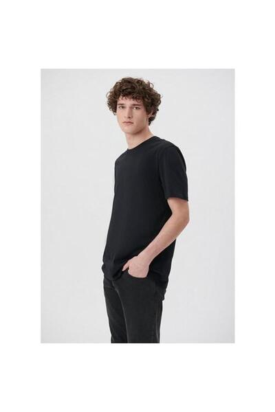 Mavi 066483-900 Tricou negru cu mânecă scurtă