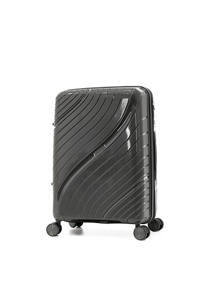 Giordano Double Spinner Polypropylene Luggage Trolley Bags(Set of 5 pieces)