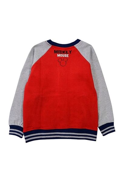 Mickey Mouse Bluza Trening Bomber, 80% Bumbac, Multicolor, 110 Cm,