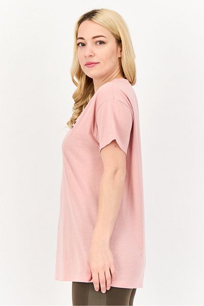 New Balance Women Athletic Fit Short Sleeve Outdoor T-Shirt, Old Rose