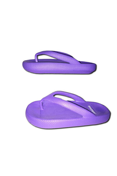 GEZER Mor Kadın Parmak Arası Spor Havuz Plaj Terliği