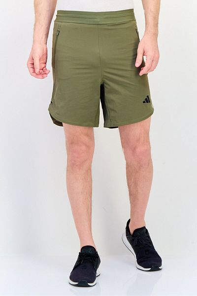 adidas Men Sportswear Fit 7 Inch Inseam Training Shorts, Olive