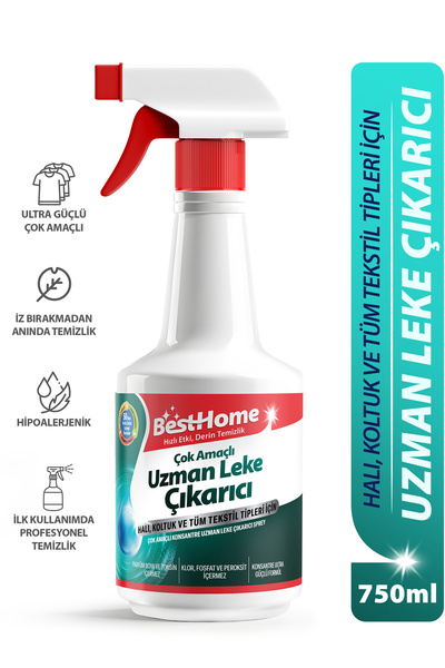 Best Home Çok Amaçlı Ultra Güçlü Uzman Leke Çıkarıcı Sprey 750 ML
