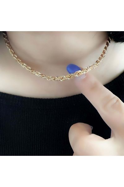 ACAR TAKI Xuping Auger Necklace 40 Cm-4Mm-Rose Acr4651
