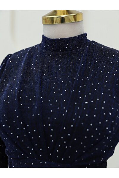 HİJABAYA Βραδινό φόρεμα με μανίκια με διπλή ουρά μπροστά