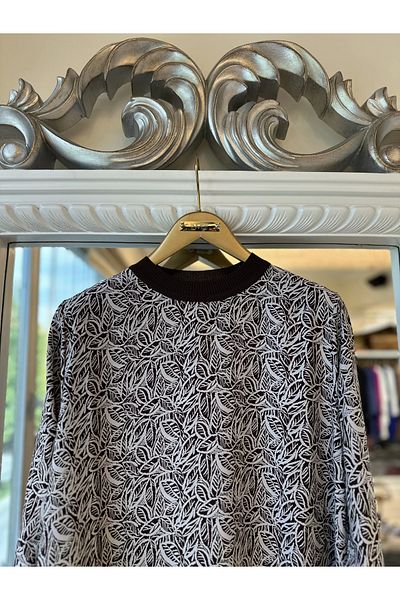 Invee Invee Patterned Tunic - Plum