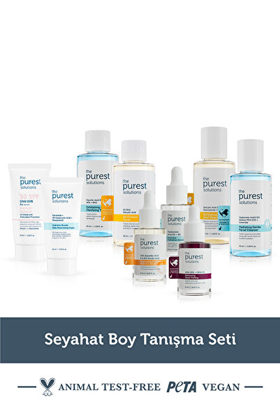 The Purest Solutions Set de întâlnire Travel Size (Set de 9)