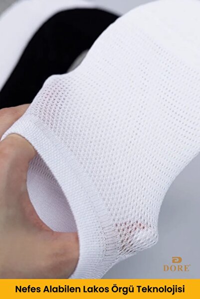 Dore Original Women's 3 Pairs Luxury Modal Ultra Comfort Sports Shoes Seamless Invisible Short Socks