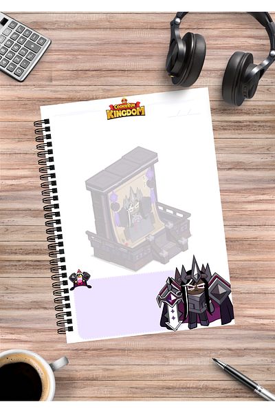 mertfigur Cookie Run Kingdom Spiral Notebook A5 (50 Sheets)