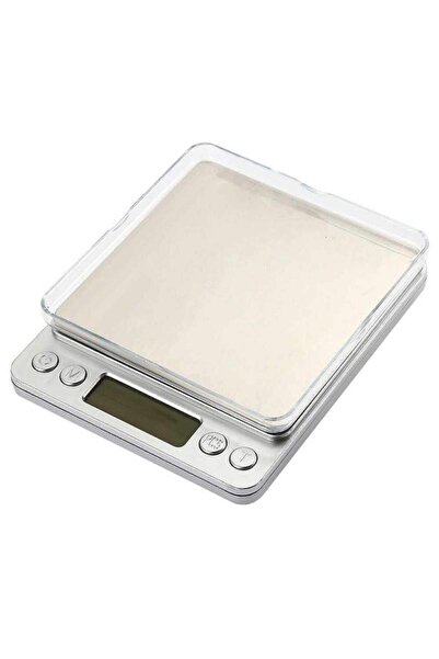 SIKS ® Digital Electronic Scale, High Precision, 500gr, 0.01gr Division, Professional, Silver