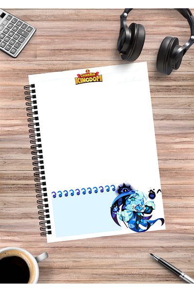 mertfigur Cookie Run Kingdom Spiral Notebook A5 (50 Sheets)